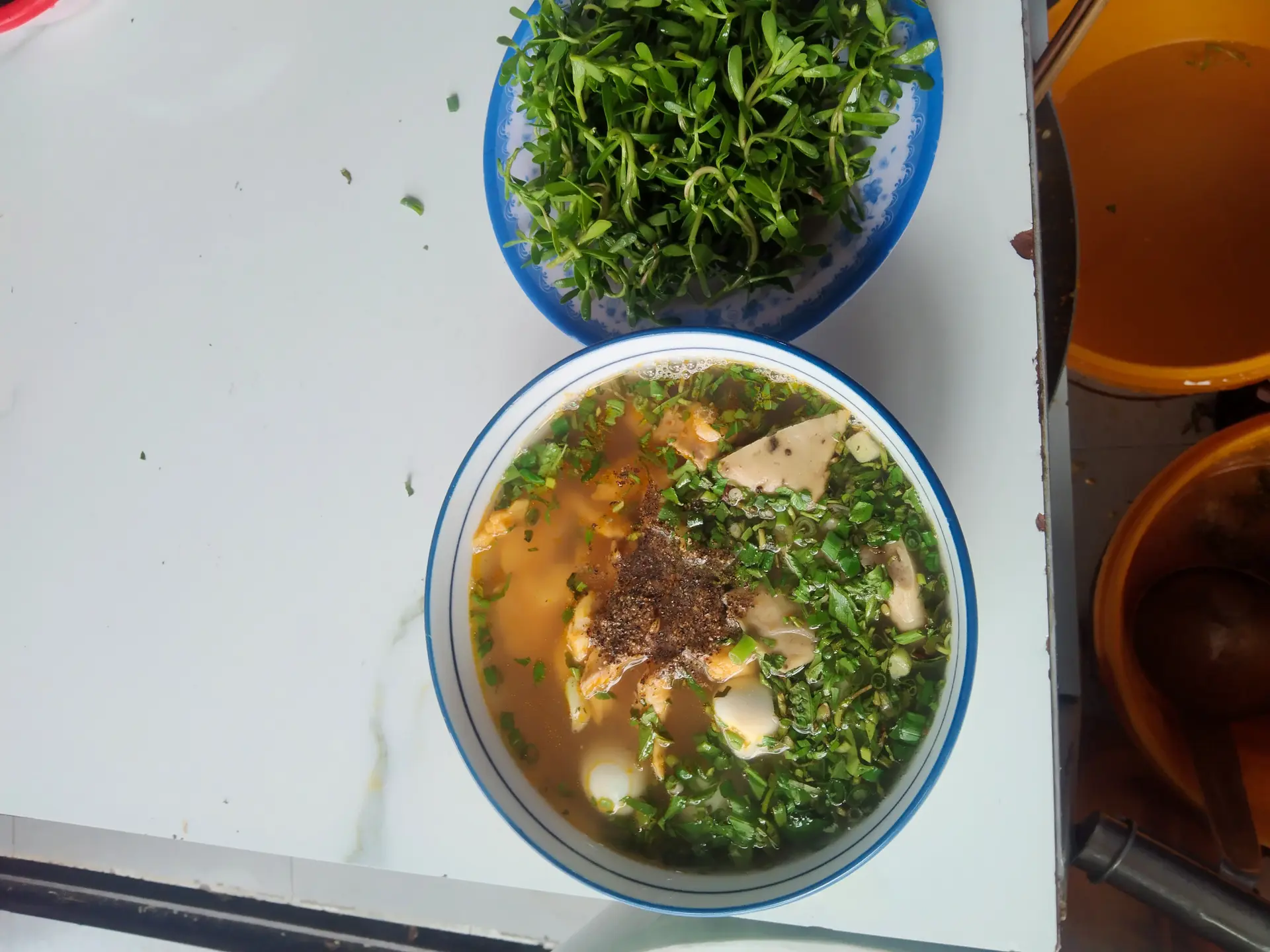 Hình ảnh Bánh canh cá - chả cây - trứng cút