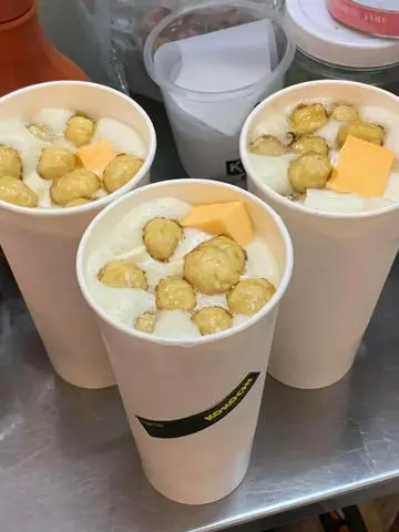Hình ảnh Trà Sữa 3 tầng  phô mai 