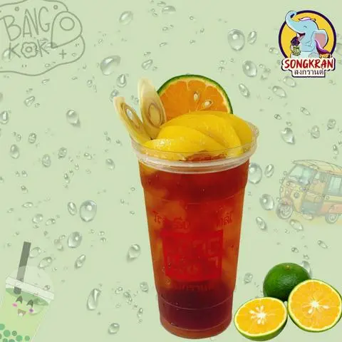 Hình ảnh Trà Đào Cam Sả