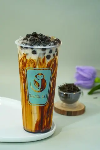 Hình ảnh Sữa Tươi Trân Châu Đường Đen Kem Cheese