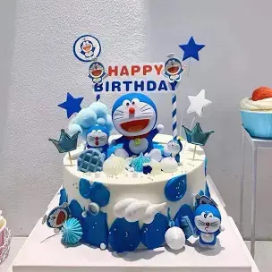 Hình ảnh Bánh kem doraemon
