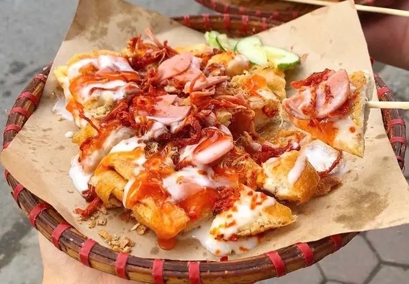 Hình ảnh Bánh Mì Nướng Sa Tế