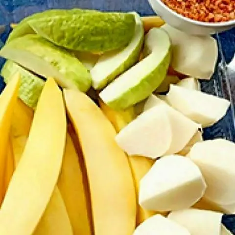 Hình ảnh Cóc - Xoài - Củ Sắn