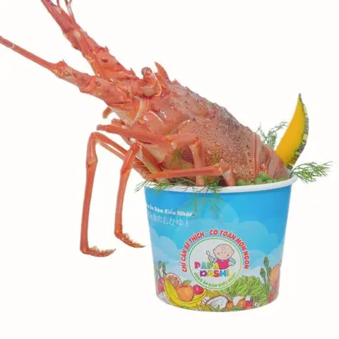 Hình ảnh Cháo tôm hùm sốt bơ