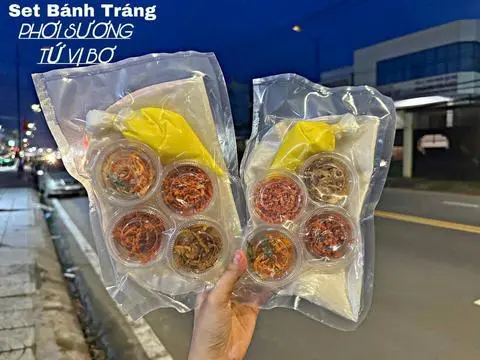 Hình ảnh Bánh tráng phơi sương bơ tứ vị