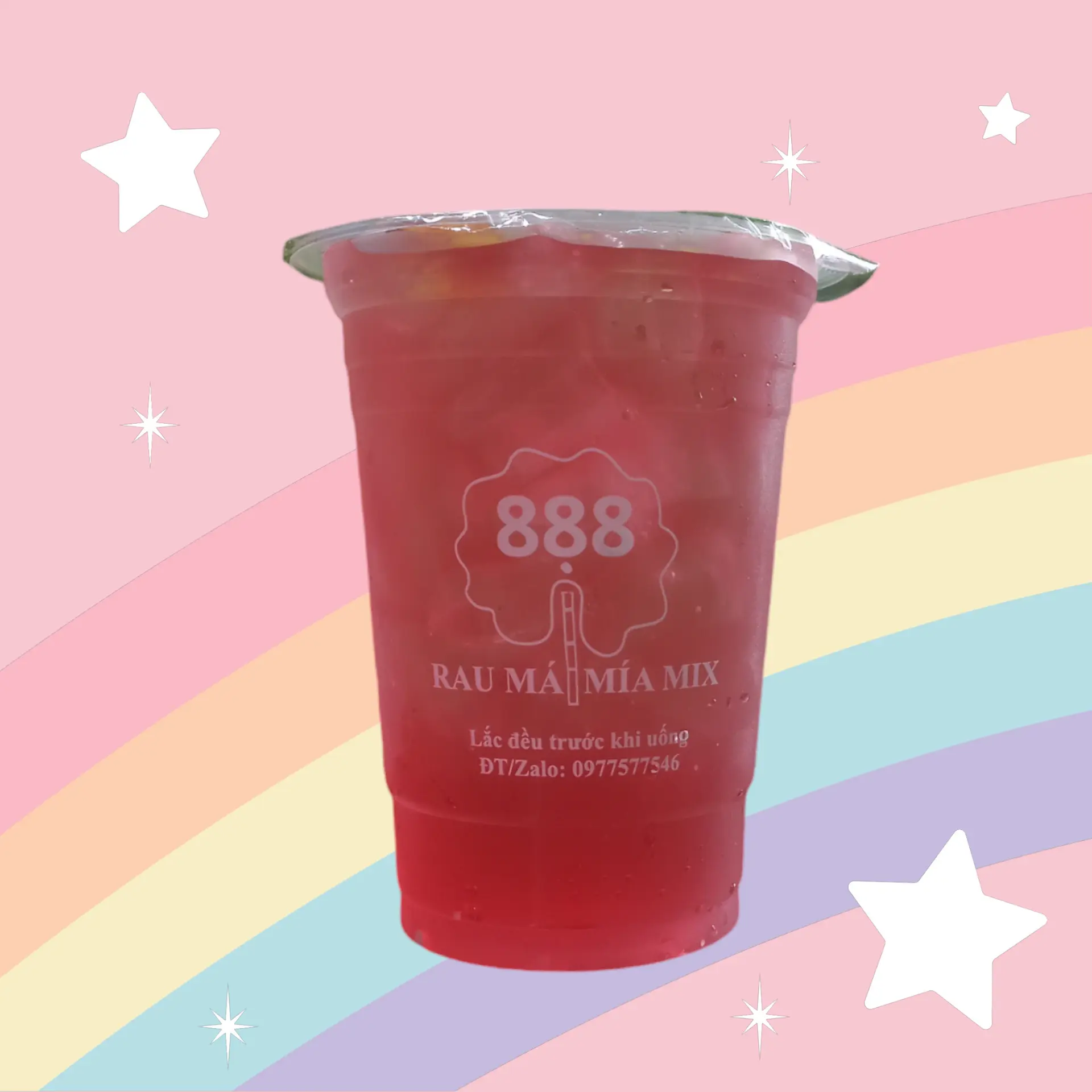 Hình ảnh Soda Hoàng Hôn Dâu