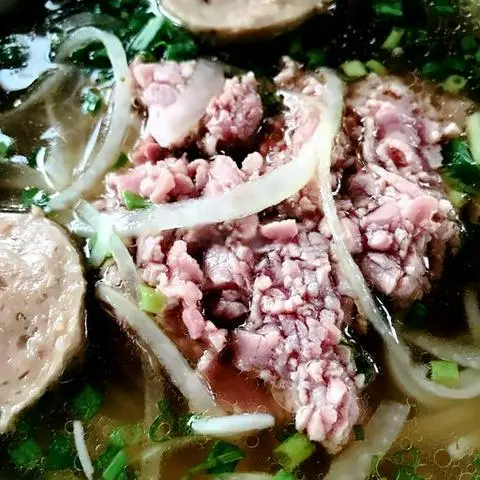 Hình ảnh Phở tái bò viên