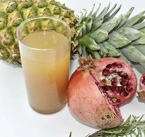 Hình ảnh nước ép lựu, thơm 