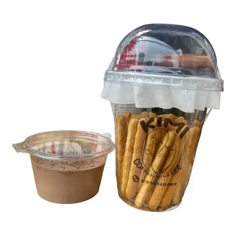 Hình ảnh Bánh que chấm sốt kem cacao