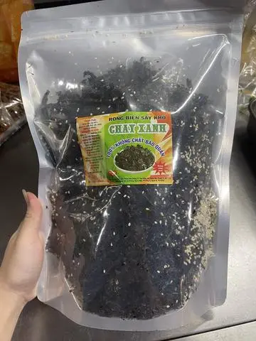 Hình ảnh rong biển sấy túi zip 250g 