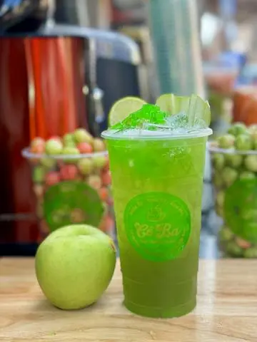 Hình ảnh Trà Táo Xanh Thạch Táo (siêu ngon)