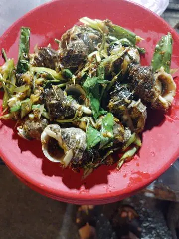Hình ảnh ốc gai xào sa tế 