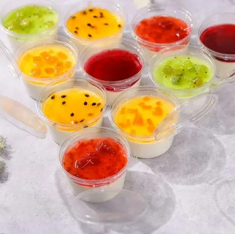 Hình ảnh Panna cotta vị xoài