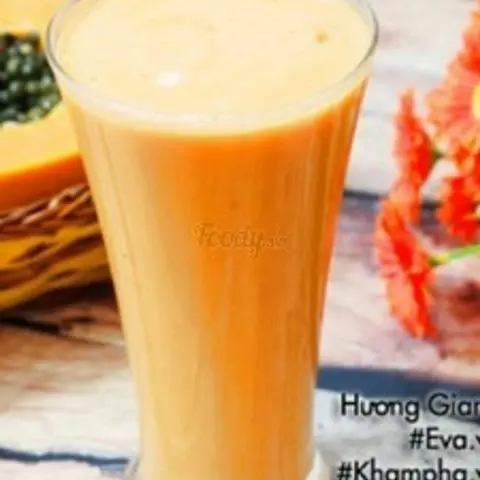 Hình ảnh Sinh tố đu đủ