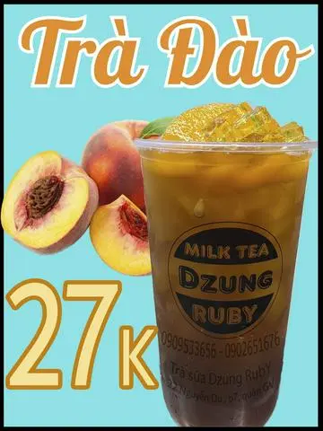 Hình ảnh trà đào