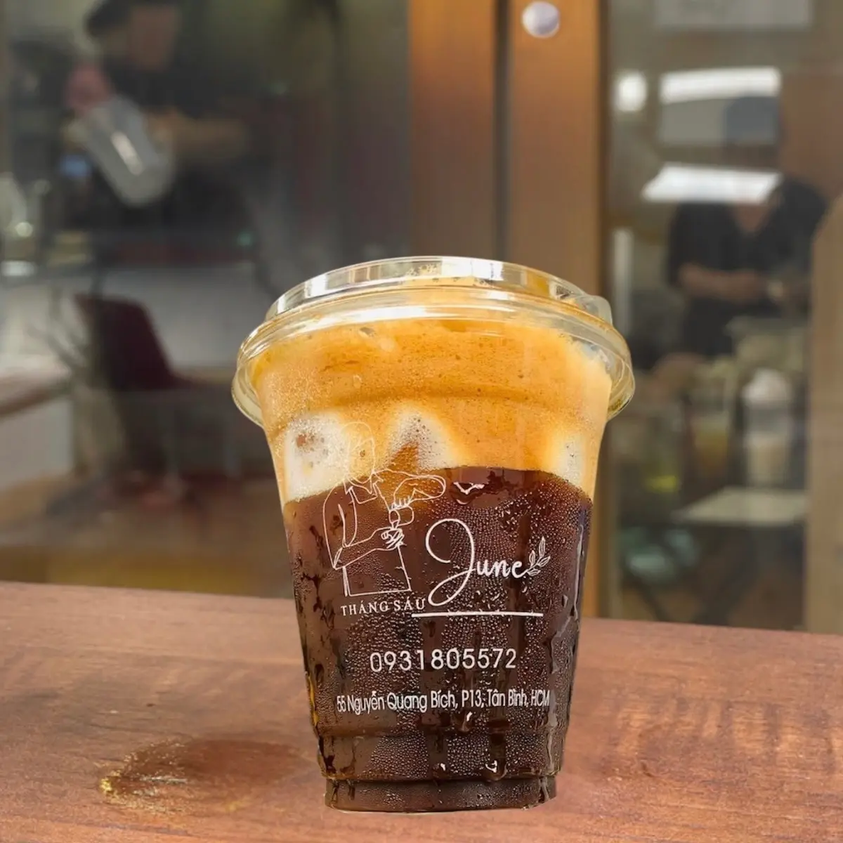 Hình ảnh Cà phê đen đá size 500ml