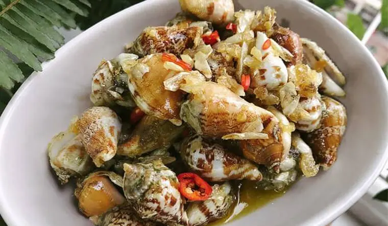 Hình ảnh Ốc nhảy cháy tỏi