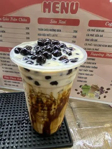 Hình ảnh Sữa Tươi Trân Châu Đường Đen 