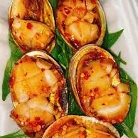 Hình ảnh Bào Ngư Nướng Sate.  ( 3 Con )