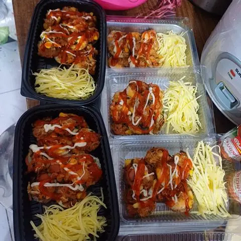 Hình ảnh Bánh trứng cút nướng 