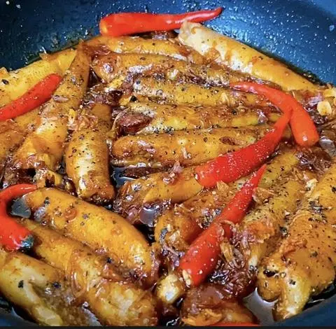 Hình ảnh Cơm cá Bống kho tiêu