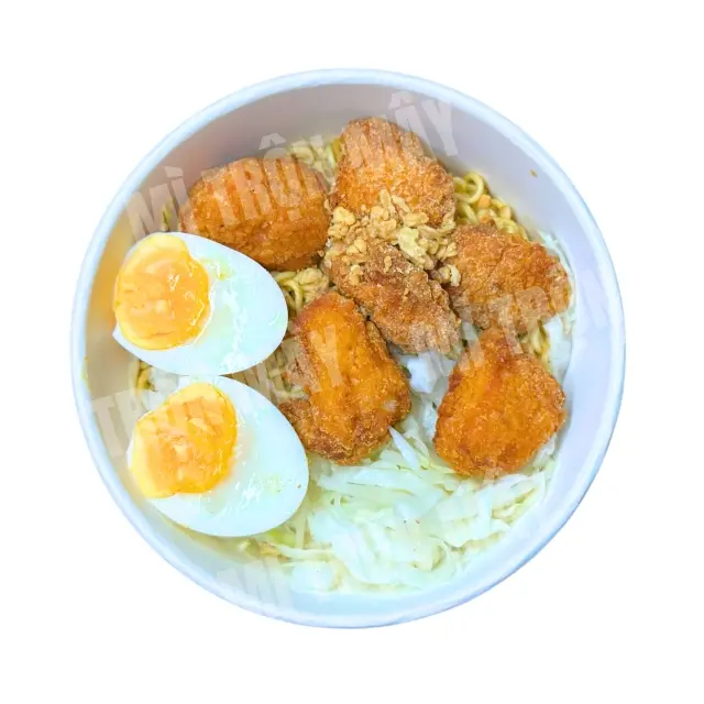 Hình ảnh Mì Trộn Ức Gà  Viên Karaage 