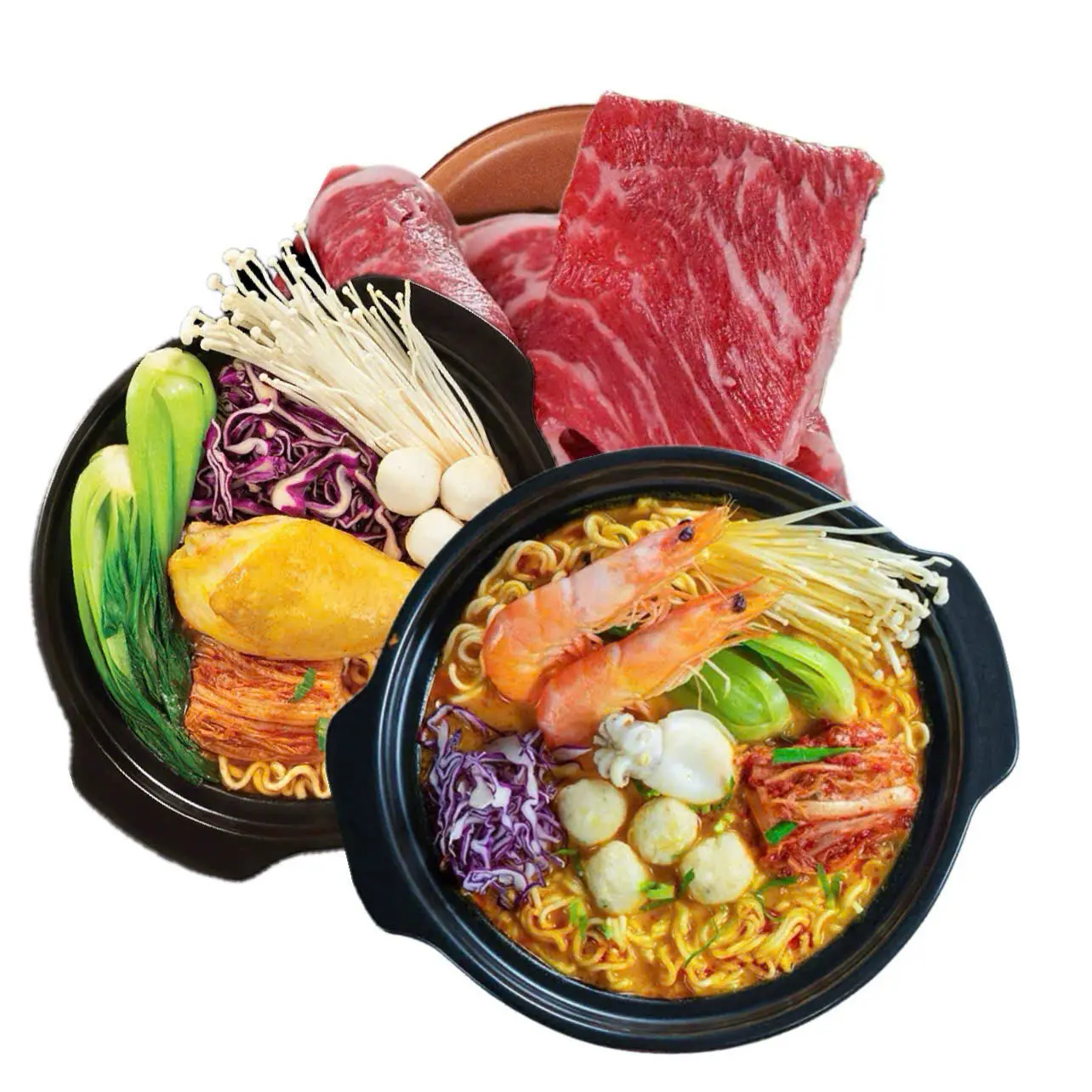 Hình ảnh COMBO 3: (2 MÌ TỰ CHỌN+ TẶNG BÒ ÚC THÊM)