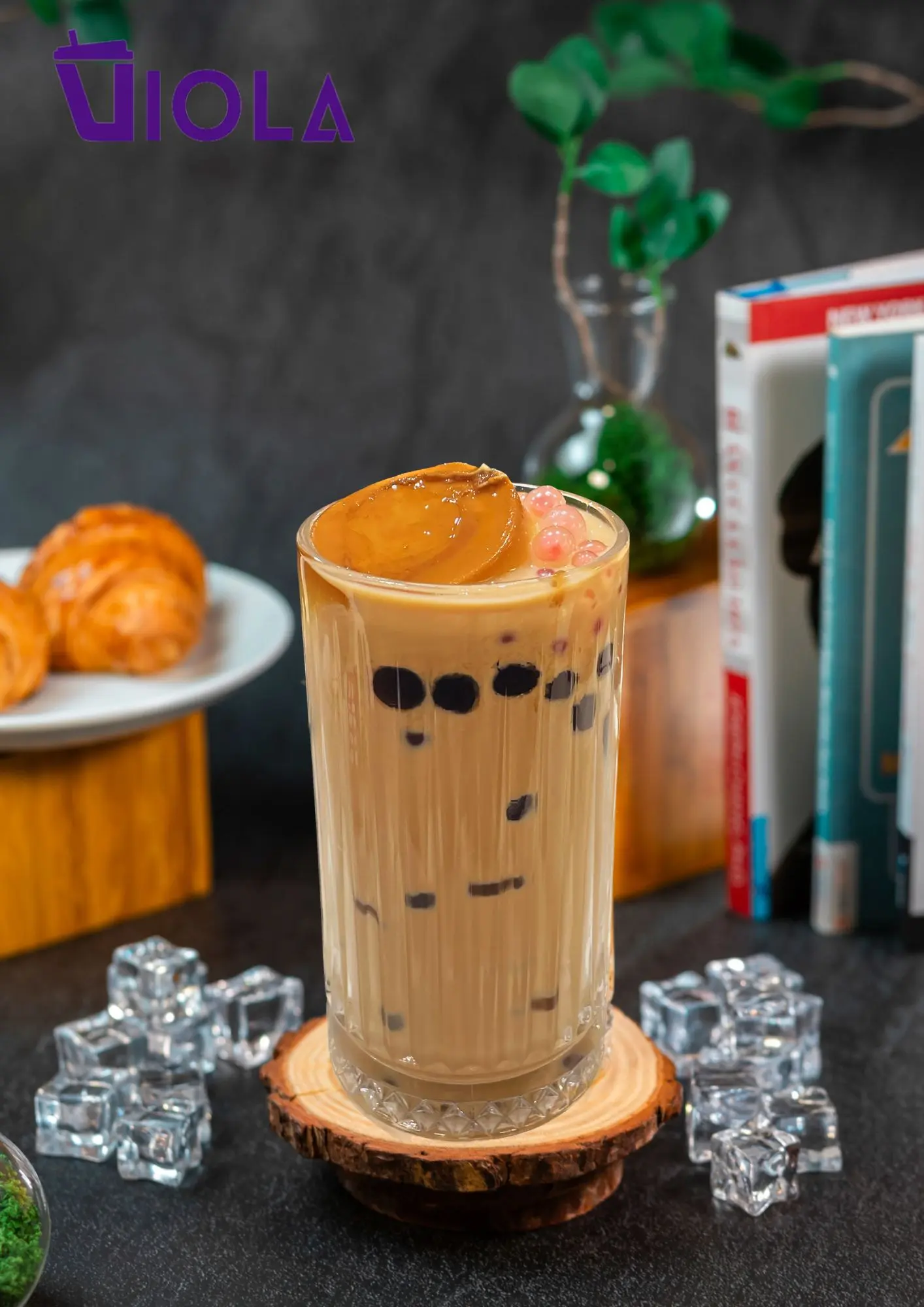 Hình ảnh Trà Sữa Cookie Full Topping (L)