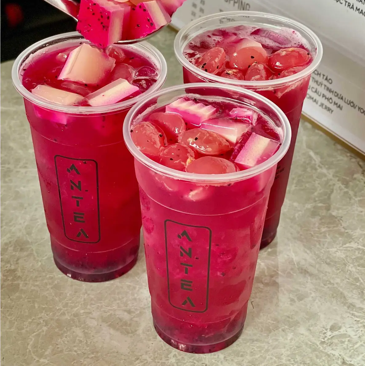 Hình ảnh Trà thanh long mix