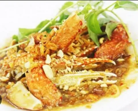 Hình ảnh Càng ghẹ cháy tỏi