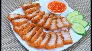 Hình ảnh Cơm thịt ba rọi muối sả chiên