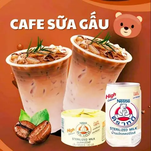 Hình ảnh Cà phê Sữa Gấu 