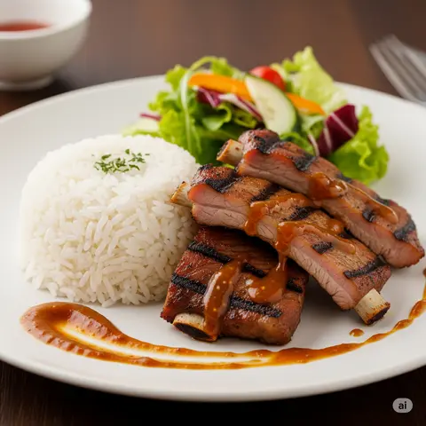 Hình ảnh Cơm sườn chiên