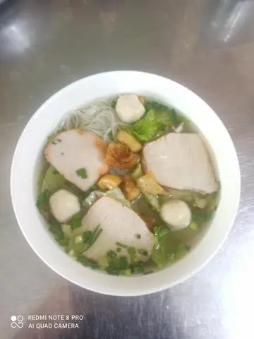 Hình ảnh BÚN GẠO XÁ XÍU CÁ VIÊN