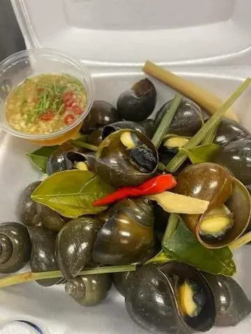 Hình ảnh ốc bươu hấp xả