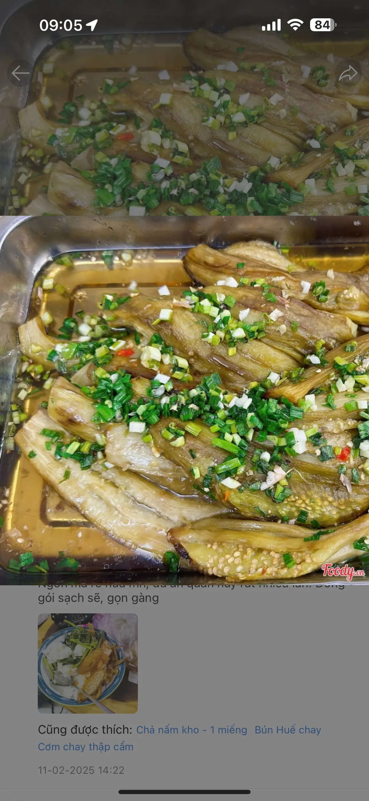 Hình ảnh Cà tím nướng 