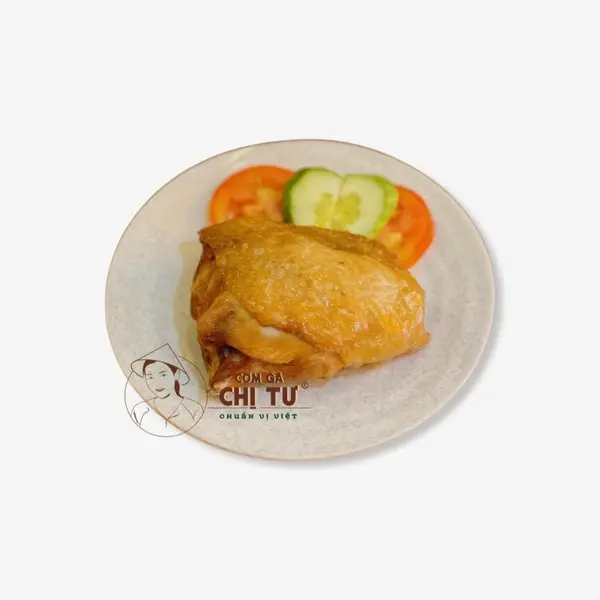 Hình ảnh Cơm má đùi sốt tiêu đen ( kèm canh )
