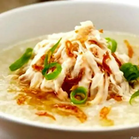 Hình ảnh Cháo gà xé