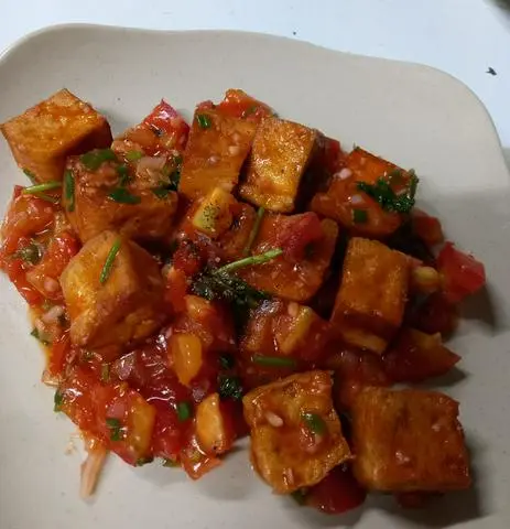 Hình ảnh Đậu hủ sốt cà