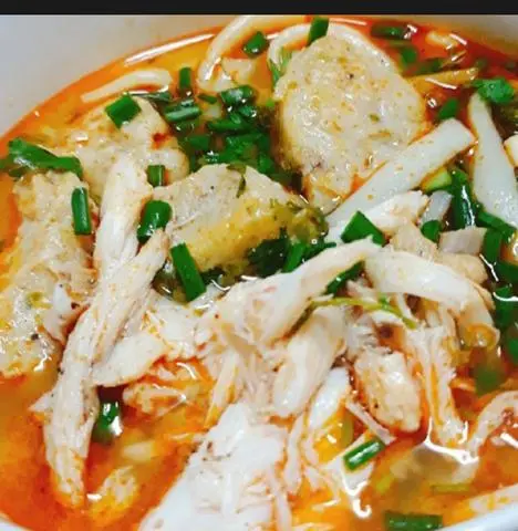 Hình ảnh Bún chả cá và ghẹ