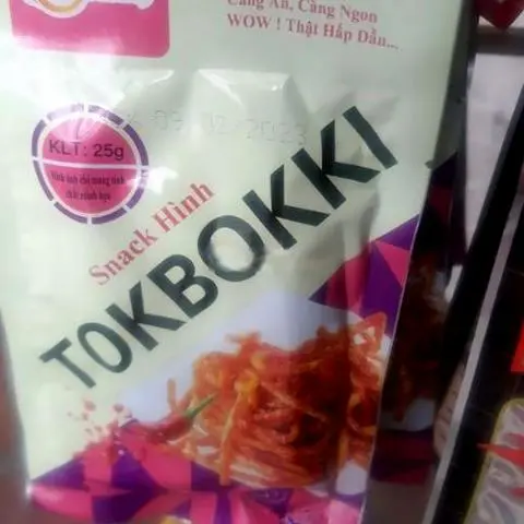 Hình ảnh Tokbokki Gói