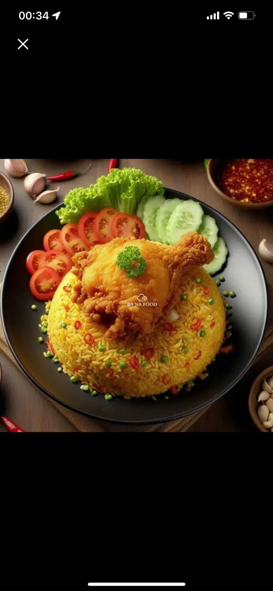 Hình ảnh Cơm Gà Sốt BƠ Tỏi 