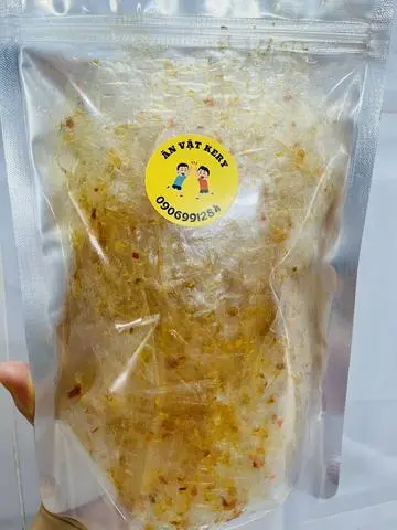 Hình ảnh BÁNH TRÁNG SATE TỎI (110gram)