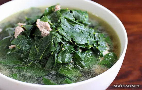 Hình ảnh Canh rau bồ ngót