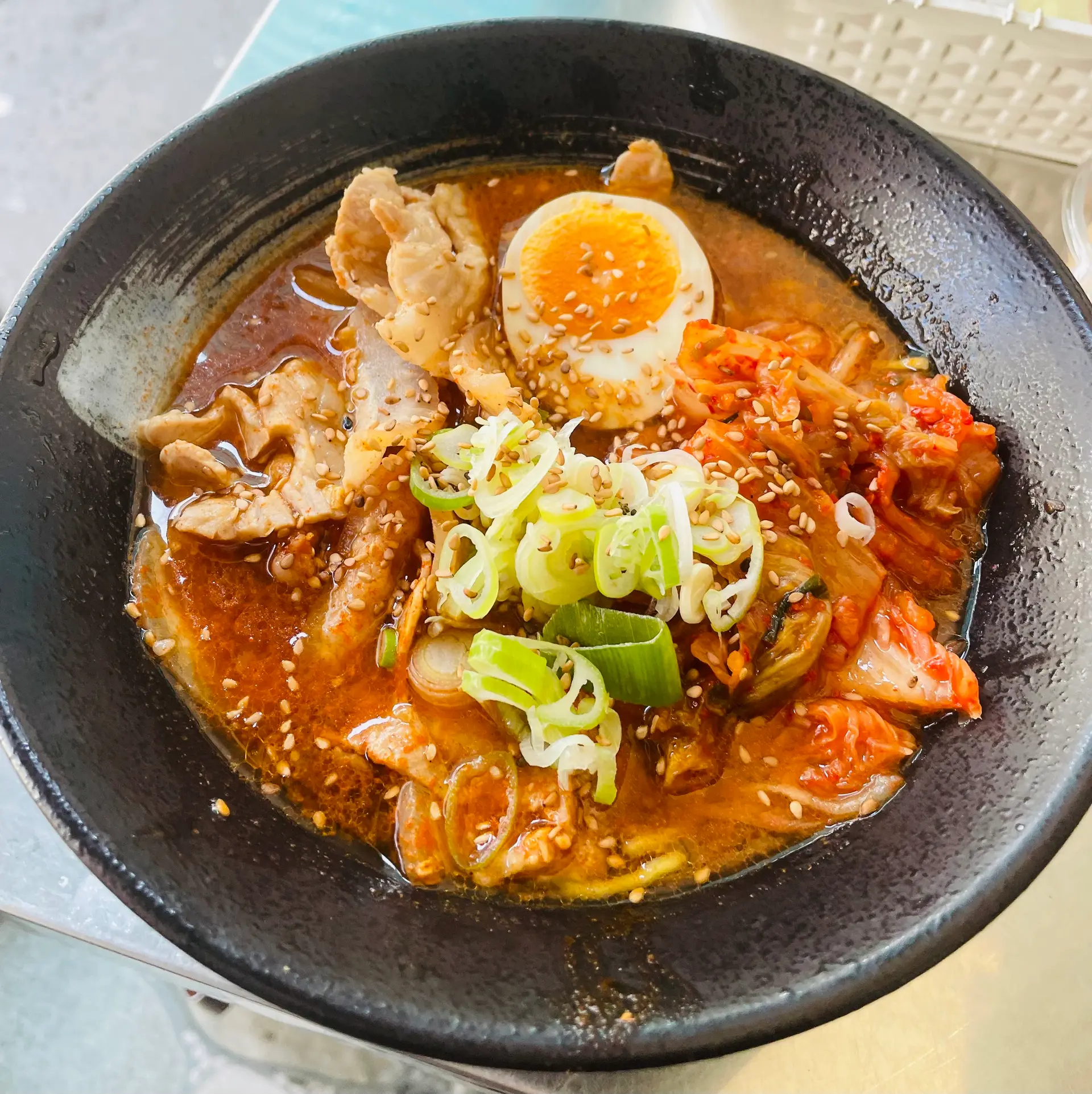 Hình ảnh Mì Ramen Kimchi Chua Cay