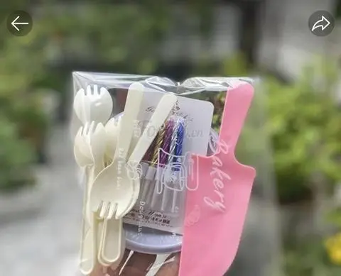 Hình ảnh set 8 muỗng dĩa mua thêm 10k 