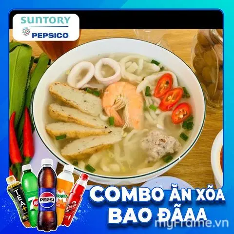 Hình ảnh Combo bánh canh Hải sản + nước ngọt SPVB 