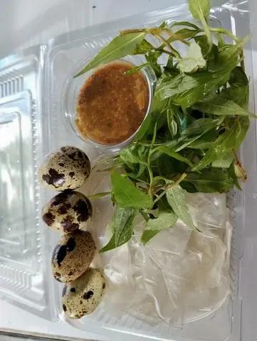 Hình ảnh bánh tráng chấm
