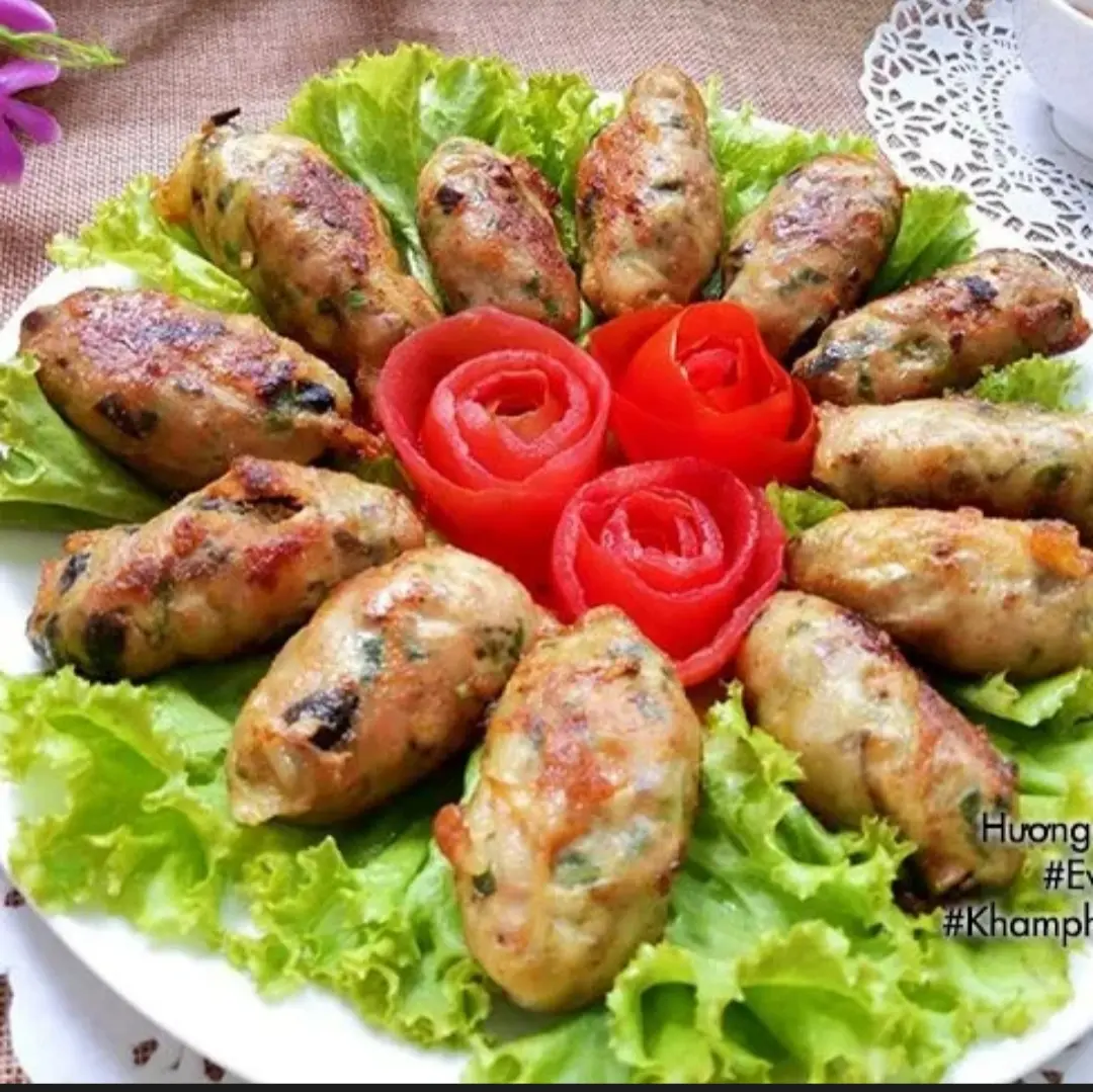 Hình ảnh Bò cuộn mỡ chài