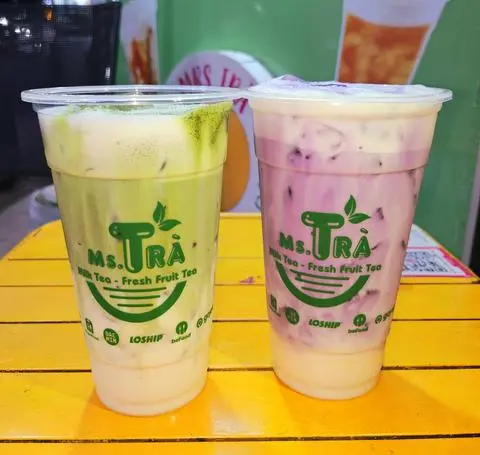 Hình ảnh MATCHA VIỆT QUẤT LATTE